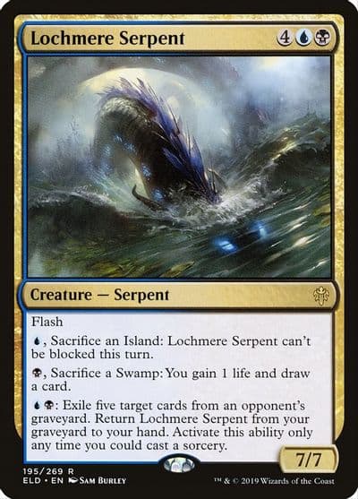 Lochmere Serpent Throne of Eldraine Magic card