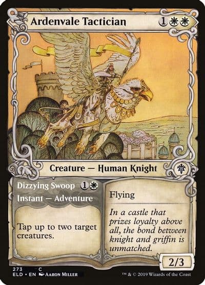 Ardenvale Tactician Showcase Throne of Eldraine Magic card