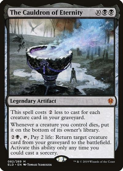 The Cauldron of Eternity Throne of Eldraine Magic card