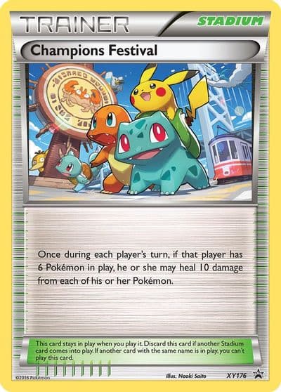 Champions Festival (2016) XY Promos Pokemon card