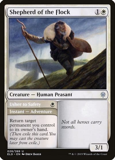 Shepherd of the Flock Throne of Eldraine Magic card