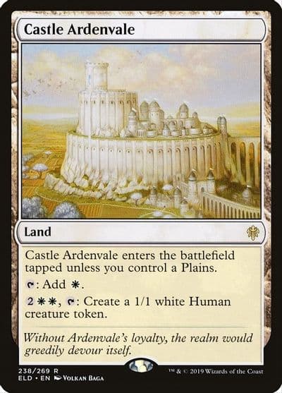 Castle Ardenvale Throne of Eldraine Magic card