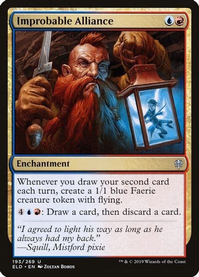 Improbable Alliance Throne of Eldraine Magic card