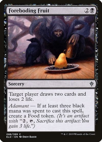 Foreboding Fruit Throne of Eldraine Magic card
