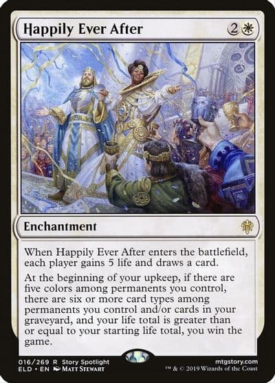 Happily Ever After Throne of Eldraine Magic card