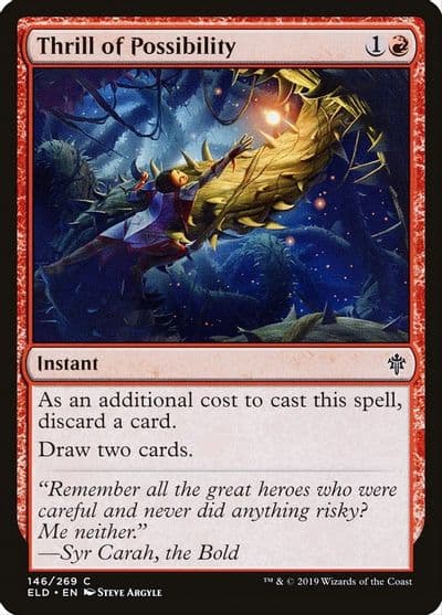 Thrill of Possibility Throne of Eldraine Magic card