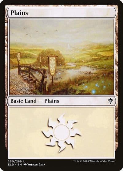 Plains Throne of Eldraine Magic card