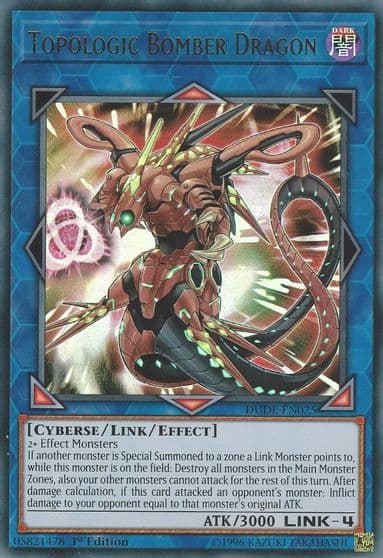 Topologic Bomber Dragon Duel Devastator Yu-Gi-Oh! card