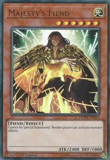 Majestys Fiend Duel Devastator Yu-Gi-Oh! card