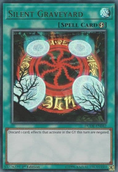 Silent Graveyard Duel Devastator Yu-Gi-Oh! card