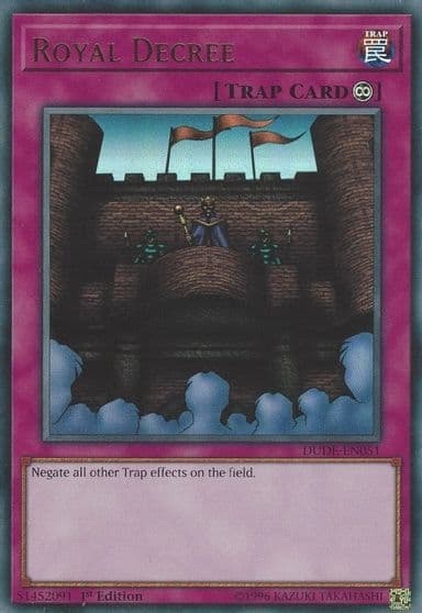 Royal Decree Duel Devastator Yu-Gi-Oh! card