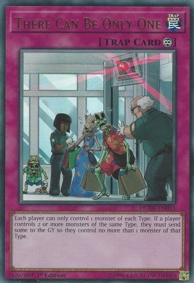 There Can Be Only One Duel Devastator Yu-Gi-Oh! card