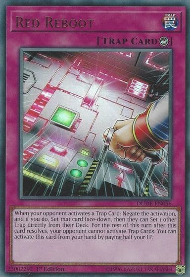 Red Reboot Duel Devastator Yu-Gi-Oh! card