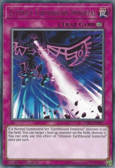 Ultimate Earthbound Immortal Legendary Duelists: Immortal Destiny Yu-Gi-Oh! card