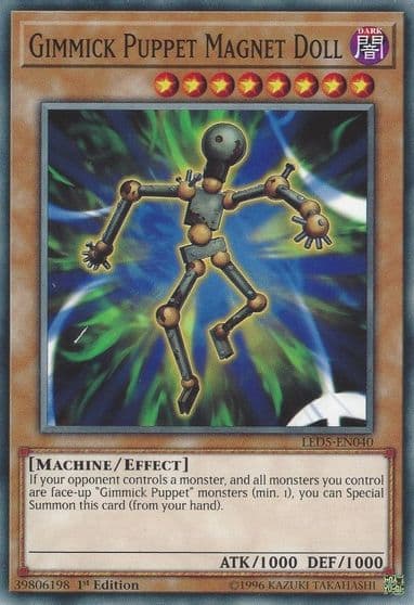 Gimmick Puppet Magnet Doll Legendary Duelists: Immortal Destiny Yu-Gi-Oh! card