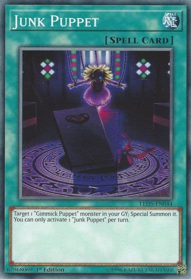 Junk Puppet Legendary Duelists: Immortal Destiny Yu-Gi-Oh! card