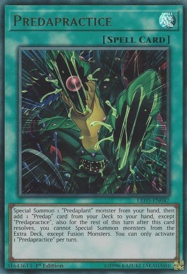 Predapractice Legendary Duelists: Immortal Destiny Yu-Gi-Oh! card