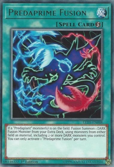 Predaprime Fusion Legendary Duelists: Immortal Destiny Yu-Gi-Oh! card