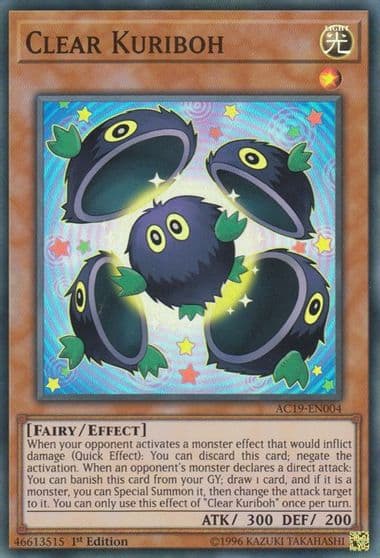 Clear Kuriboh Advent Calendar 2019 Yu-Gi-Oh! card