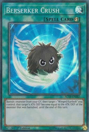 Berserker Crush Advent Calendar 2019 Yu-Gi-Oh! card