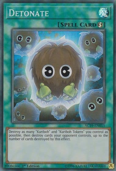 Detonate Advent Calendar 2019 Yu-Gi-Oh! card
