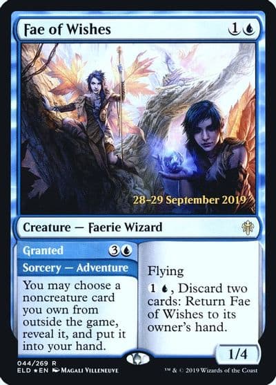 Fae of Wishes Prerelease Cards Magic card