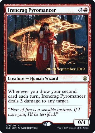 Irencrag Pyromancer Prerelease Cards Magic card