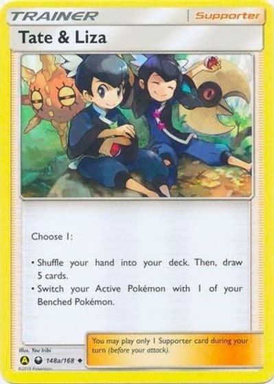 Tate & Liza - 148a/168 Alternate Art Promos Pokemon card