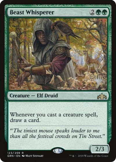 Beast Whisperer Promo Pack: Throne of Eldraine Magic card