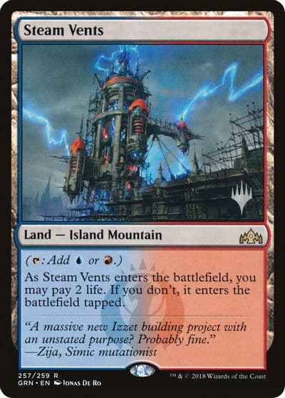 Steam Vents Promo Pack: Throne of Eldraine Magic card