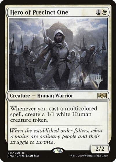 Hero of Precinct One Promo Pack: Throne of Eldraine Magic card