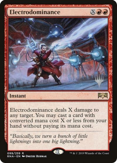 Electrodominance Promo Pack: Throne of Eldraine Magic card
