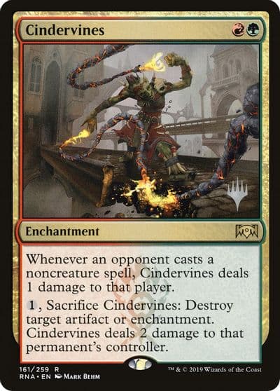 Cindervines Promo Pack: Throne of Eldraine Magic card
