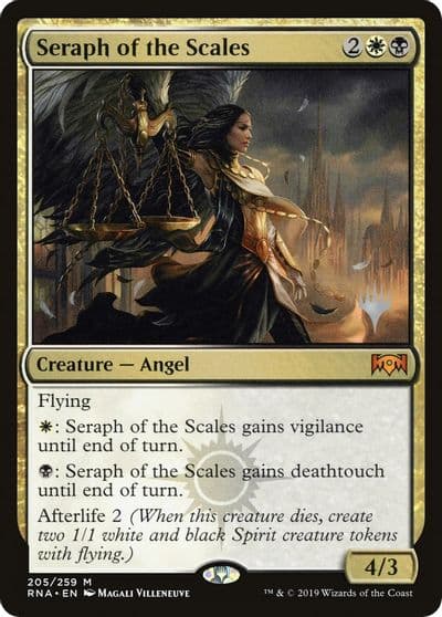 Seraph of the Scales Promo Pack: Throne of Eldraine Magic card