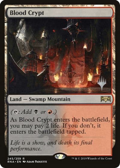 Blood Crypt Promo Pack: Throne of Eldraine Magic card