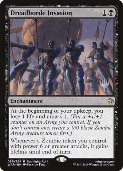 Dreadhorde Invasion Promo Pack: Throne of Eldraine Magic card