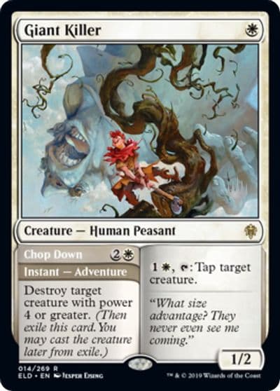 Giant Killer Promo Pack: Throne of Eldraine Magic card