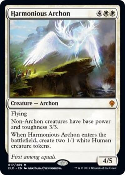 Harmonious Archon Promo Pack: Throne of Eldraine Magic card