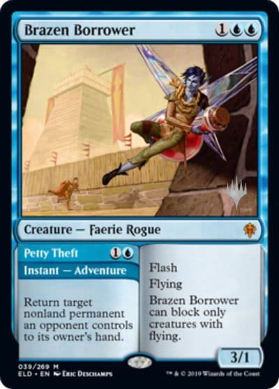 Brazen Borrower Promo Pack: Throne of Eldraine Magic card