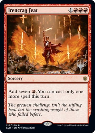 Irencrag Feat Promo Pack: Throne of Eldraine Magic card