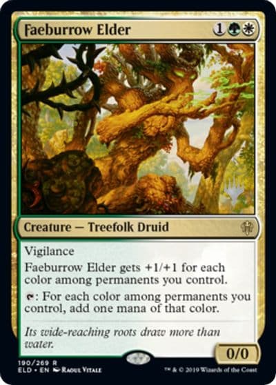 Faeburrow Elder Promo Pack: Throne of Eldraine Magic card