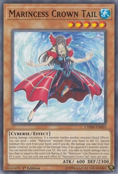 Marincess Crown Tail Chaos Impact Yu-Gi-Oh! card