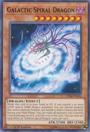 Galactic Spiral Dragon Chaos Impact Yu-Gi-Oh! card