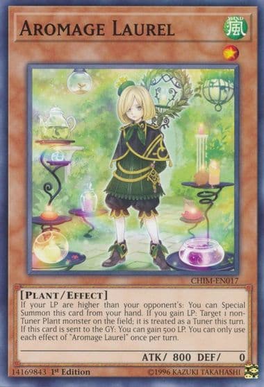 Aromage Laurel Chaos Impact Yu-Gi-Oh! card