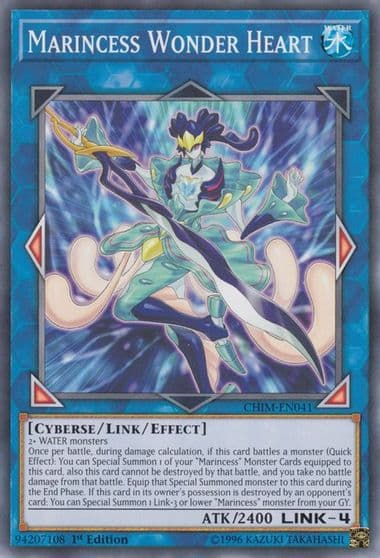 Marincess Wonder Heart Chaos Impact Yu-Gi-Oh! card