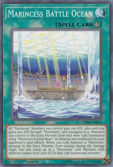 Marincess Battle Ocean Chaos Impact Yu-Gi-Oh! card