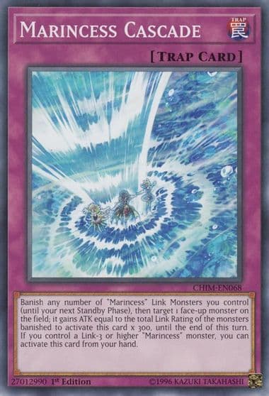 Marincess Cascade Chaos Impact Yu-Gi-Oh! card