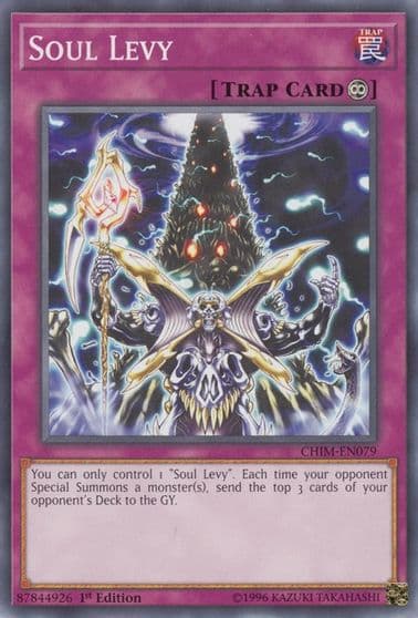 Soul Levy Chaos Impact Yu-Gi-Oh! card