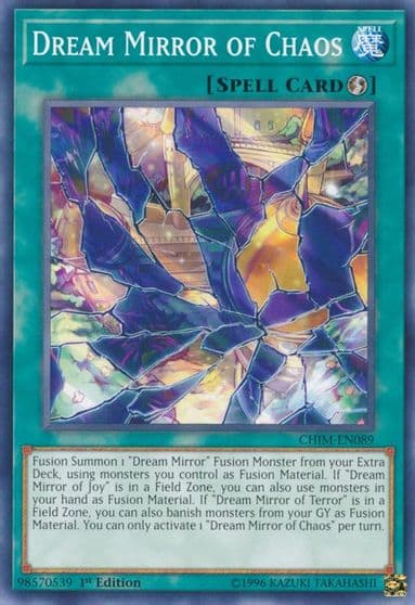 Dream Mirror of Chaos Chaos Impact Yu-Gi-Oh! card