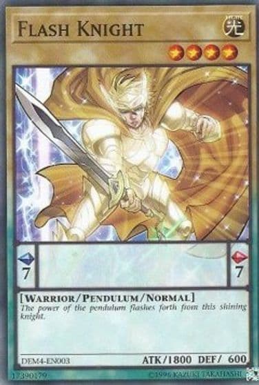 Flash Knight Advanced Demo Deck Extra Pack Yu-Gi-Oh! card